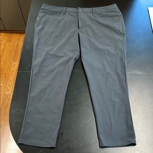 lululemon athletica Men's ABC Pants in Grey/Navy